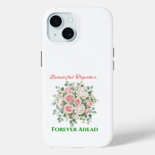 Coque Case-Mate iPhone Montre de mariage florale élégante