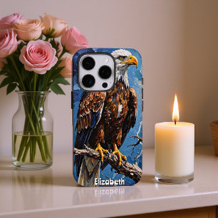 Coque iPhone 16 Pro Montre de tempête : Aigle sur Barren Branch