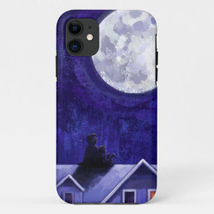 Coque iPhone 11 Montre Lune
