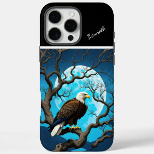 Coque iPhone 16 Pro Max Montre Lune Aigle