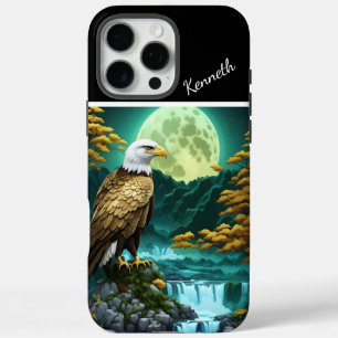Coque iPhone 16 Pro Max Montre Lune de l'aigle