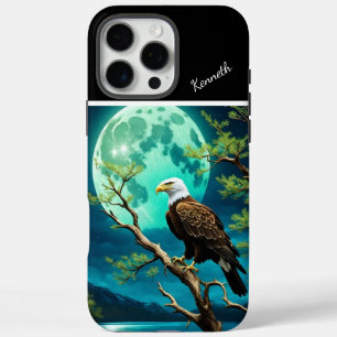 Coque iPhone 16 Pro Max Montre Lune de l'aigle