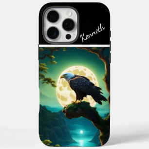 Coque iPhone 16 Pro Max Montre Lune de l'aigle