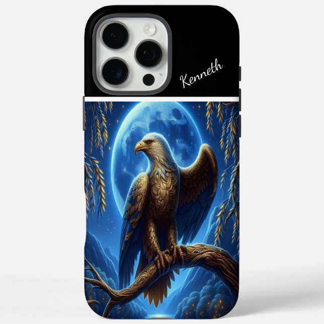 Coques Case-Mate iPhone Montre Lune de l'aigle (Verso)
