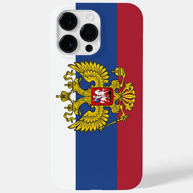Coques Case-Mate iPhone Montrez vos couleurs - Russie (Verso)