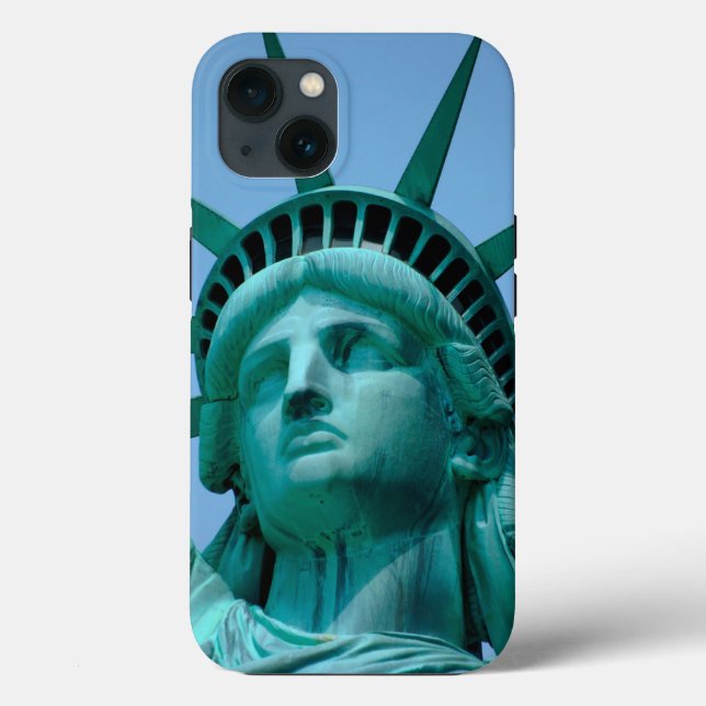 Coques Case-Mate iPhone Monuments | Statue de Liberty Face (Verso)