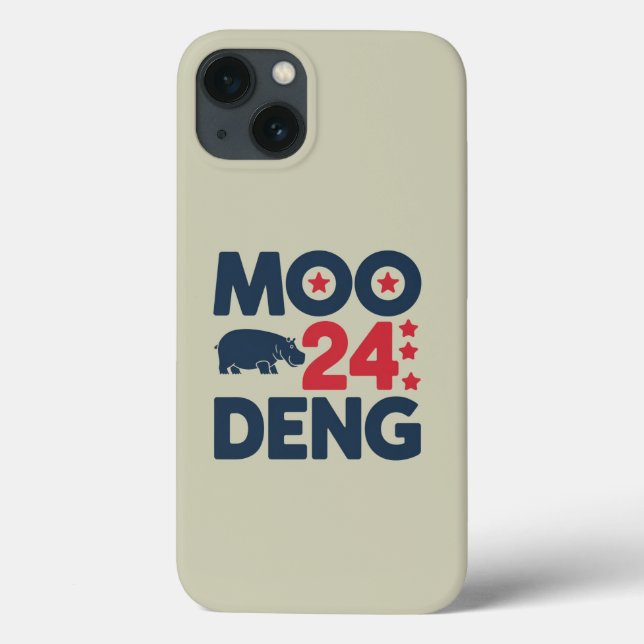 Coques Case-Mate iPhone Moo Deng 2024 Moo Deng Moo Deng Cute Baby Hippo (Verso)