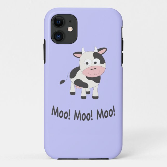 Coques Case-Mate iPhone Moo Moo Moo Cute Cartoon Vache (Dos)