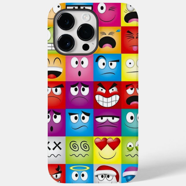 Coques Case-Mate iPhone Moods and Emoticons (Verso)