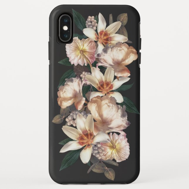 Coques Case-Mate iPhone Moody Tulips et Berries Botanique (Dos)
