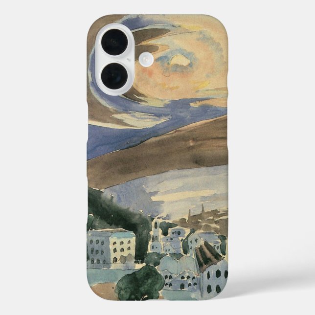 Coques Case-Mate iPhone Moon Over Barcelona de Walter Gramatte (Verso)