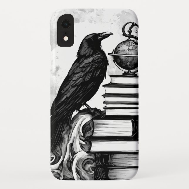 Coques Case-Mate iPhone Moon Raven (Dos)