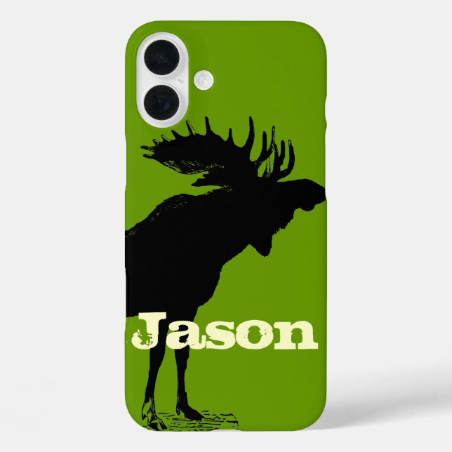Coques Case-Mate iPhone Moose iPhone personnalisé (Verso)