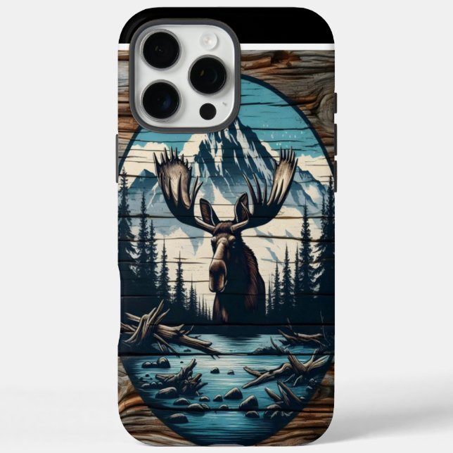 Coques Case-Mate iPhone Moose Mountain (Verso)