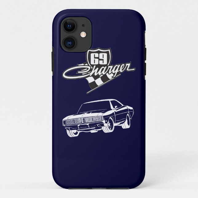 Coques Case-Mate iPhone Mopar - 1969 Dodge Charger Iphone Case (Dos)