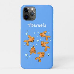 Case-Mate iPhone Case Morceau de poisson rouge orange mignon sur dessin 