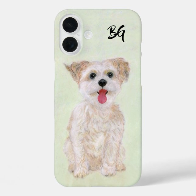 Coques Case-Mate iPhone Morkie Chien Presque Pas Là (Verso)