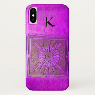 Case-Mate iPhone Case MORNING STAR Pawnee Purple, Noir, Monogramme