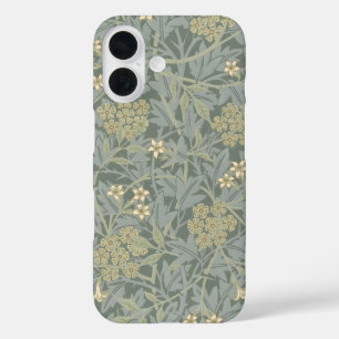 Coque Pour iPhone 16 Morris Vigne & Jasmin Jardin Fleur Classique