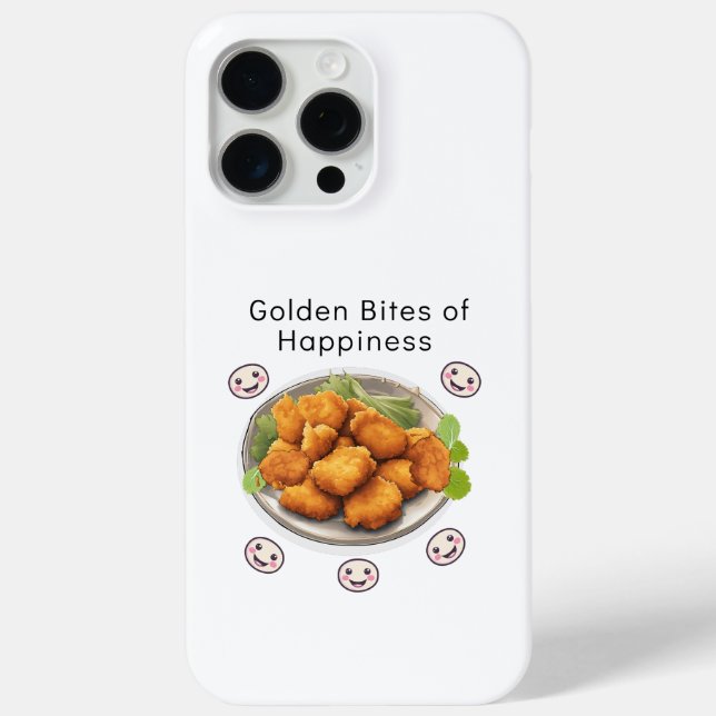 Coques Case-Mate iPhone Morsures Dorées de Bonheur (Verso)