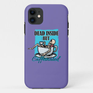 Case-Mate iPhone Case Mort À L'Intérieur Mais Café Aimant Squelette Aima