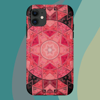 Case-Mate iPhone Case Mosaic Mandala Flower rose et noir