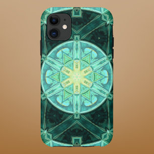 Case-Mate iPhone Case Mosaic Mandala Turquoise et jaune