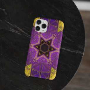 Case-Mate iPhone Case Mosaic Mandala violet et jaune