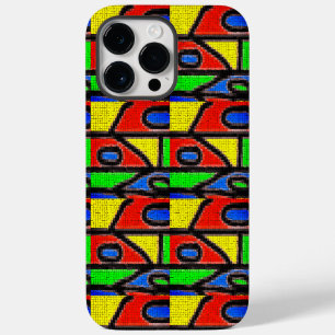 Coque Case-Mate iPhone Mosaïque artisanale, Peinture Barcelone Tilles Coq