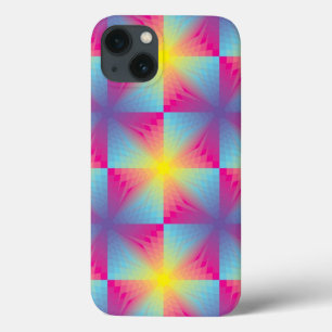 Coques Pour iPhone Mosaïque carrée abstraite de vecteur