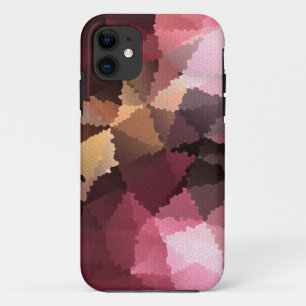 Case-Mate iPhone Case Mosaïque dans les couleurs brun-rose et jaune
