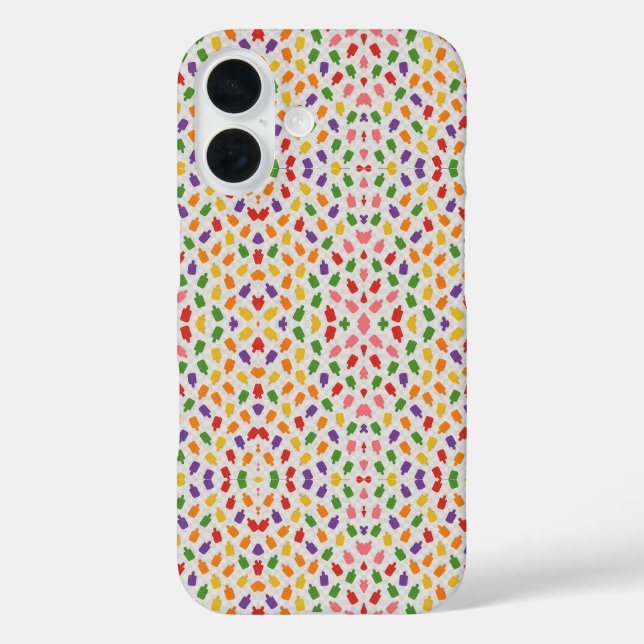 Coques Case-Mate iPhone Mosaïque de Pop de Glace (Verso)