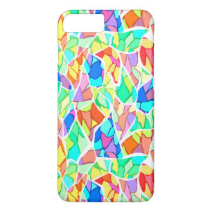 Case-Mate iPhone Case mosaïque de verre moderne Abstrait motif lumineux