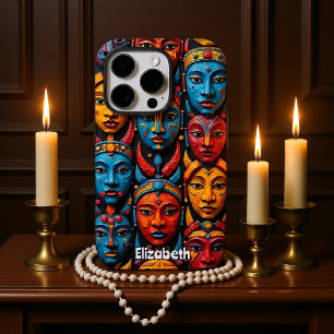 Coque iPhone 16 Pro Mosaïque des expressions