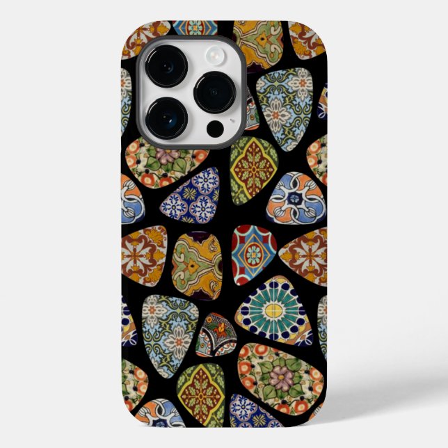 Coques Case-Mate iPhone Mosaïque espagnole et mexicaine (Verso)
