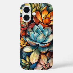 Coque Pour iPhone 16 Mosaïque pétale