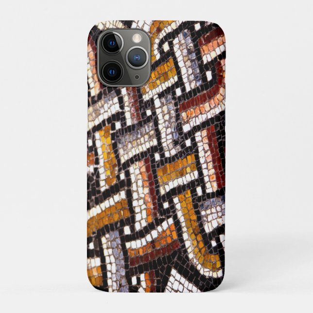 Coques Case-Mate iPhone Mosaïque romaine d'automne (Dos)