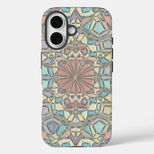 Coques Case-Mate iPhone mosaïque vibrante (Verso)