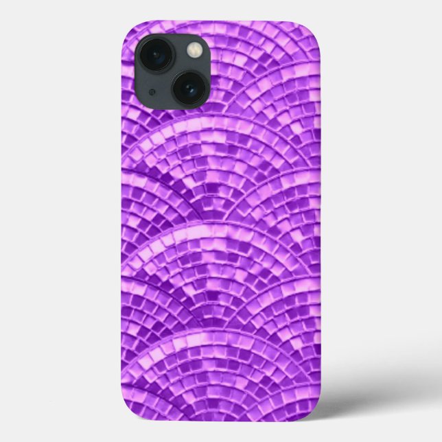 Coques Case-Mate iPhone Mosaïque violette conception iPad Mini boîtier (Verso)