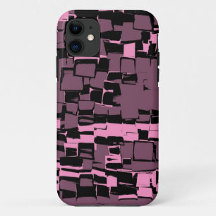 Coques Pour iPhone Mosaïque violette Vintage