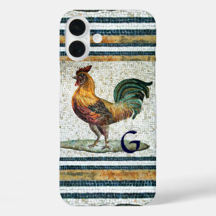 COQUES iPhone 16 PLUS MOSAÏQUES ROMAINES ANTIQUE / MONOGRAPHIE ROMAINE