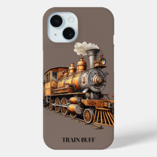 Coque Case-Mate iPhone Moteur de Train Personnalisé Chemin de Fer Vintage