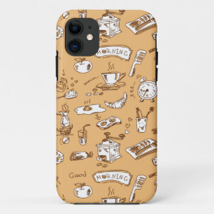 Coque iPhone 11 Motif 2 de petit déjeuner