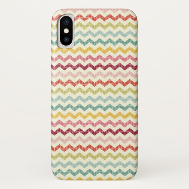 Coques Case-Mate iPhone Motif 4 de Chevron (Dos)