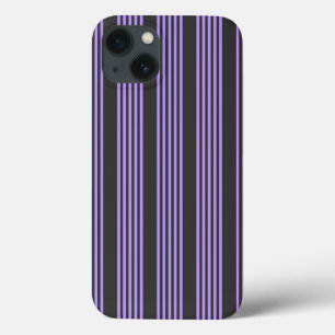 Case-Mate iPhone Case Motif à cinq bandes violet et charbon de bois