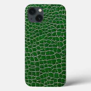 Case-Mate iPhone Case Motif à effet de cuir vert