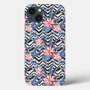 Case-Mate iPhone Case Motif à fleurs de lotus tropicaux