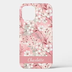 Case-Mate iPhone Case Motif à fleurs Sakura personnalisé rose
