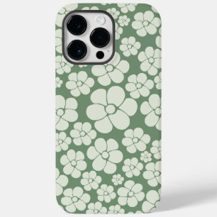 Coque Case-Mate iPhone Motif à fleurs - Vert