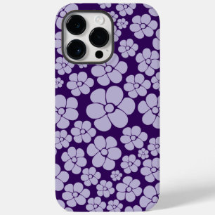 Coque Case-Mate iPhone Motif à fleurs - violet